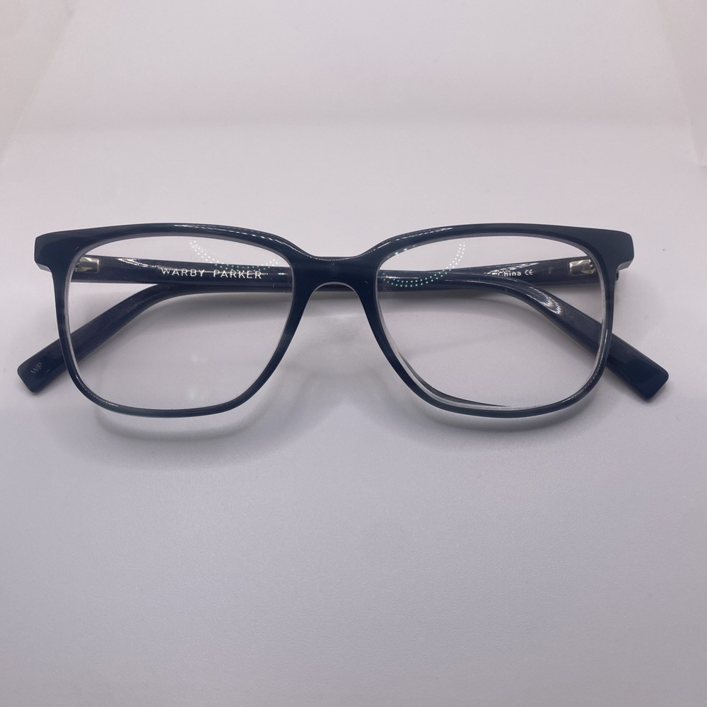 Warby Parker Eyeglasses FRAMES ONLY Hayden 175 52-16-145 Blue 439